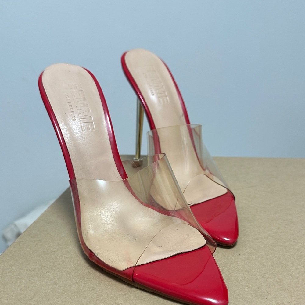 Red Stiletto Heels